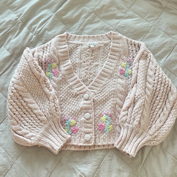For Love and Lemons cropped Amaryllis cardigan - Picture 6 of 8